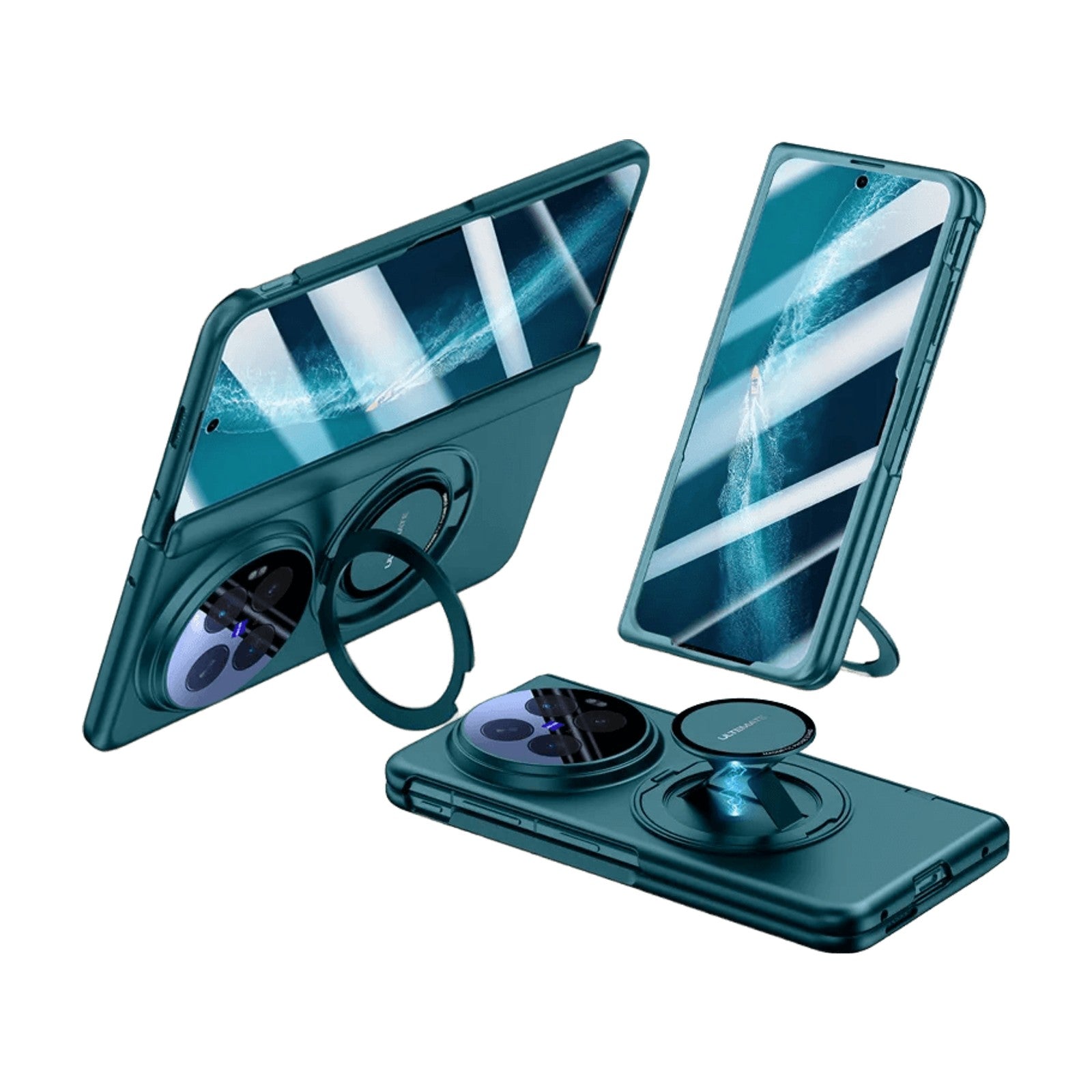 360-Rotating Magnetic Bracket Frosted Case for VIVO X Fold6