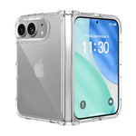 Transparent Polycarbonate Case with Anti-Yellow Treatment for iPhone Duo