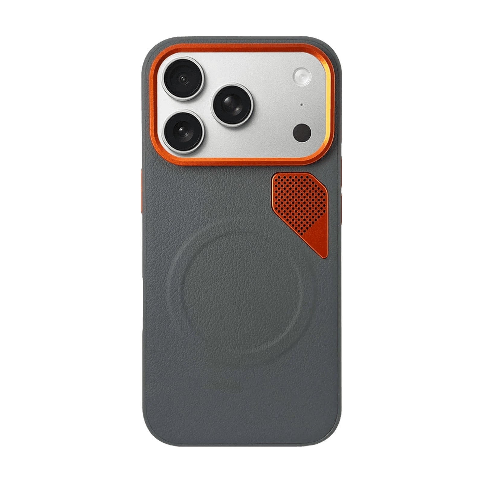 Leather Bumper MagSafe Case with Raised Camera Ring for iPhone 18 Series