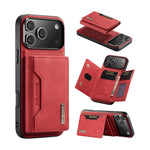 Premium Leather MagSafe Wallet Case with 3-Card Detachable Wallet for iPhone 18 Series