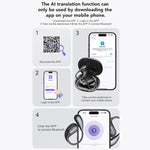 Lenovo Erazer XP7 AI Translation Bluetooth 5.4 Earphones with Color Touch Screen