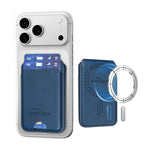 Magnetic Leather Stand Card Holder for iPhone
