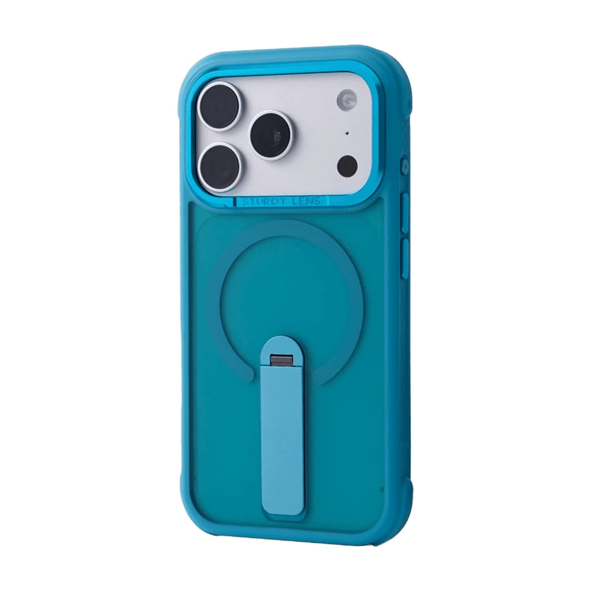 Shockproof Case with Integrated Ring Grip Kickstand for iPhone 18 Series