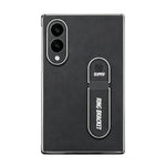 Leather Case with Ring Bracket for Samsung Galaxy Z Fold 8