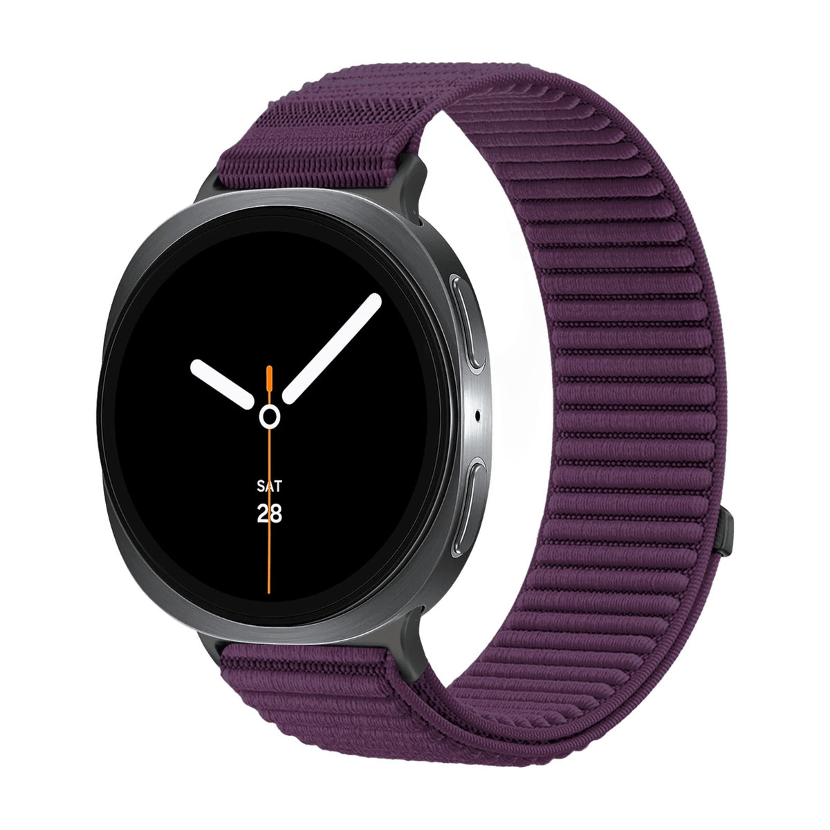 Breathable Nylon Quick-Release Watch Band with Velcro Closure for Samsung Galaxy Watch 8 & Galaxy Watch 8 Classic