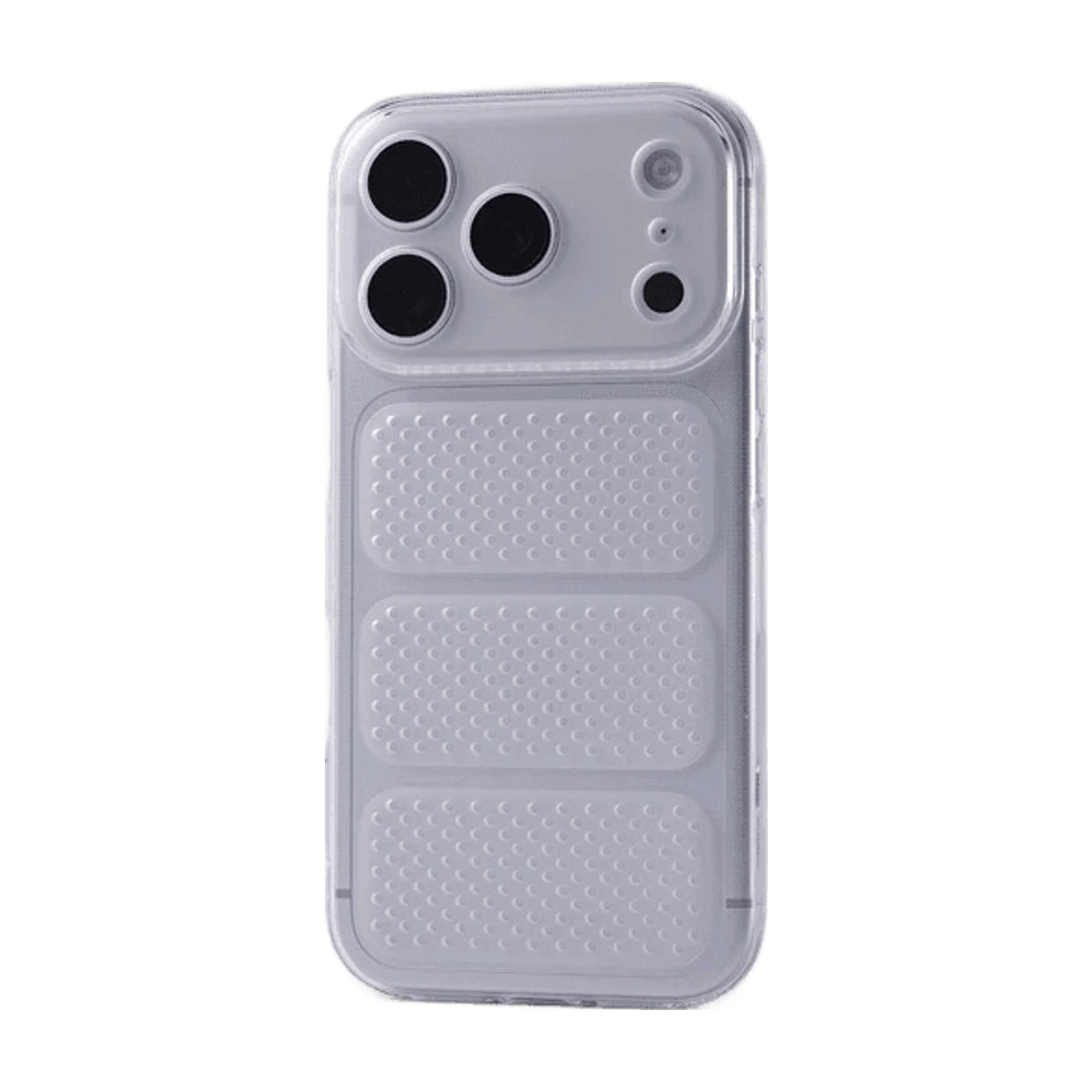 Ultrathin Matte Silicone Hollow Mesh Cooling Case for iPhone 18 Series