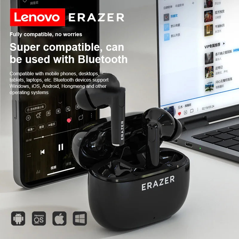 Lenovo Erazer XT68PRO Bluetooth 5.4 Earphones