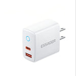 Essager 20W PD Fast Charging Dual Port Charger