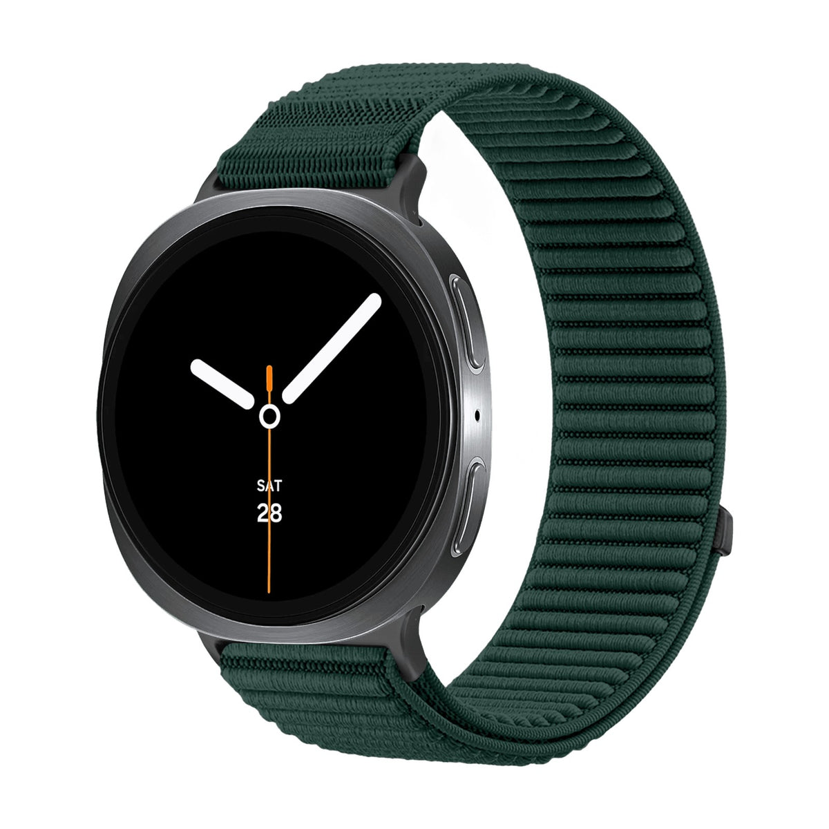 Breathable Nylon Quick-Release Watch Band with Velcro Closure for Samsung Galaxy Watch 8 & Galaxy Watch 8 Classic