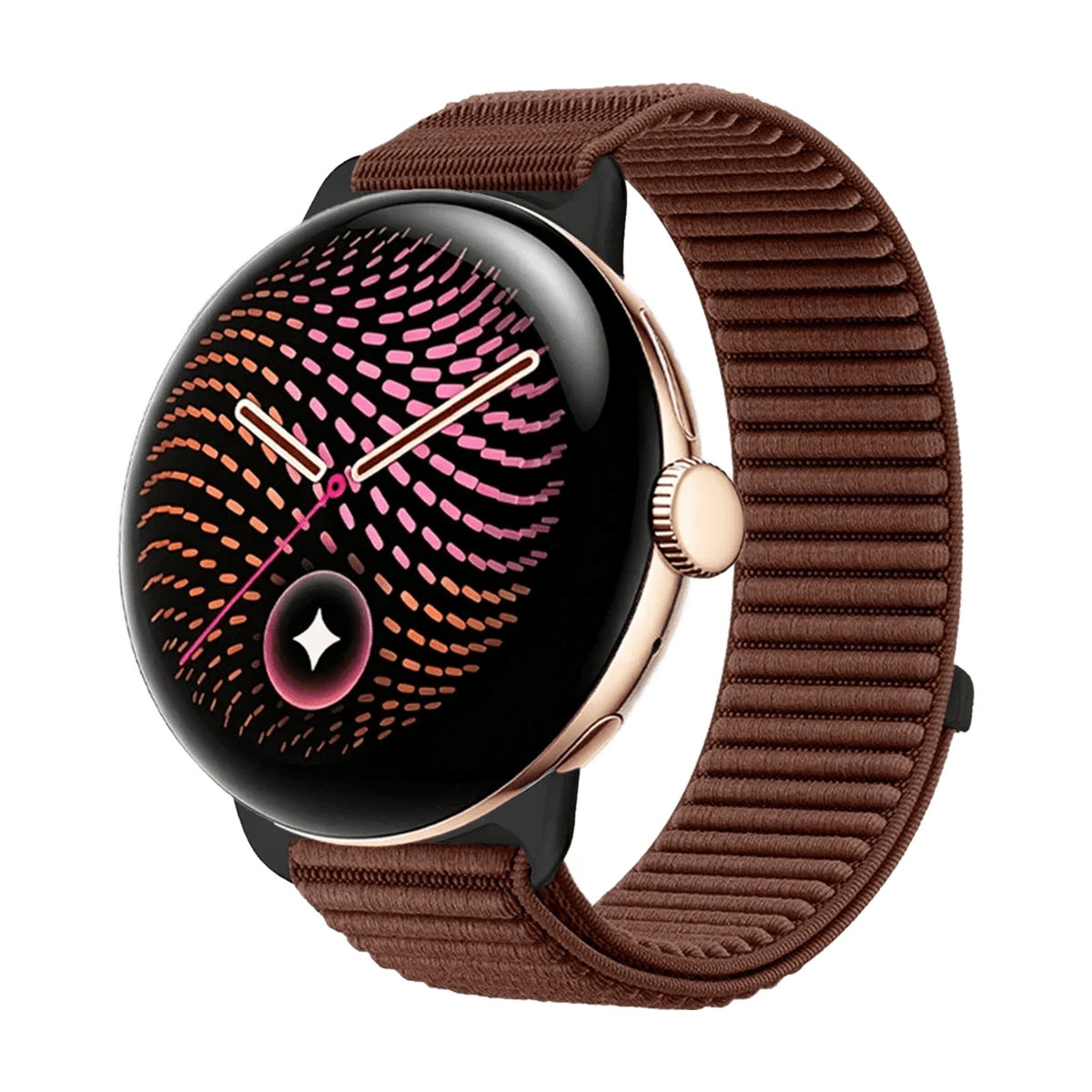 Elastic Nylon Velcro Adjustment Watch Band for Google Pixel Watch 3