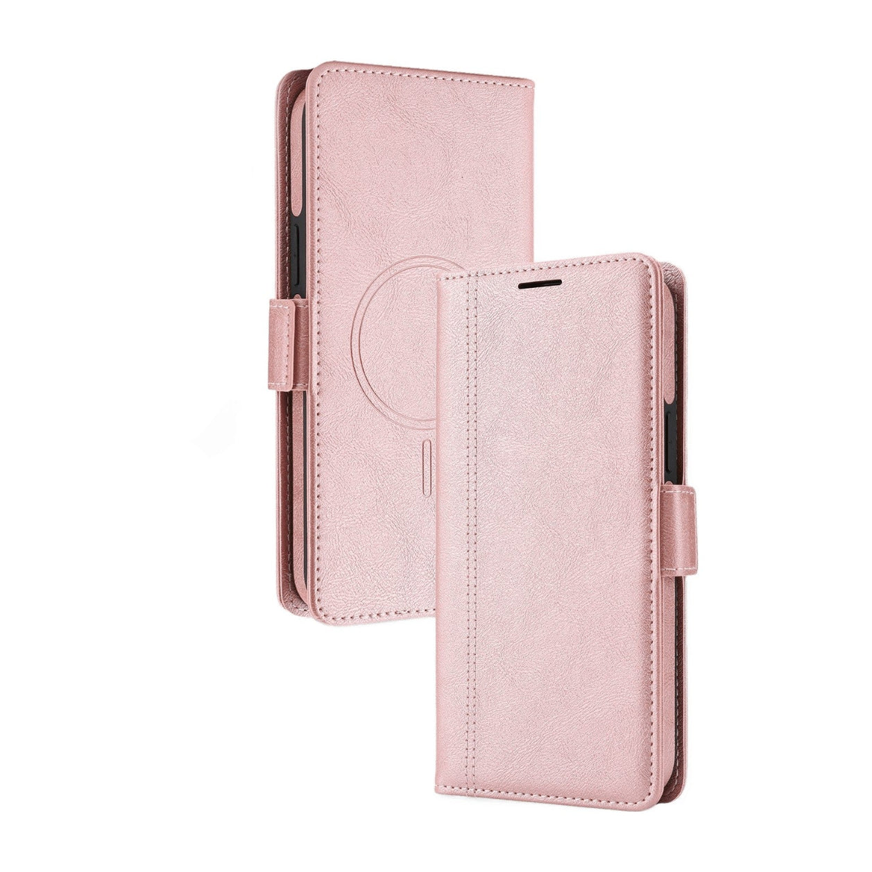 Leather Detachable 2-in-1 Magnetic Wallet Case with Shockproof Hard Back for Samsung Galaxy S24 Series