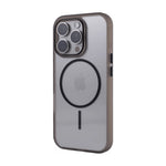 Transparent Silicone Bumper MagSafe Case with Integrated Alignment Ring for iPhone 13 Series