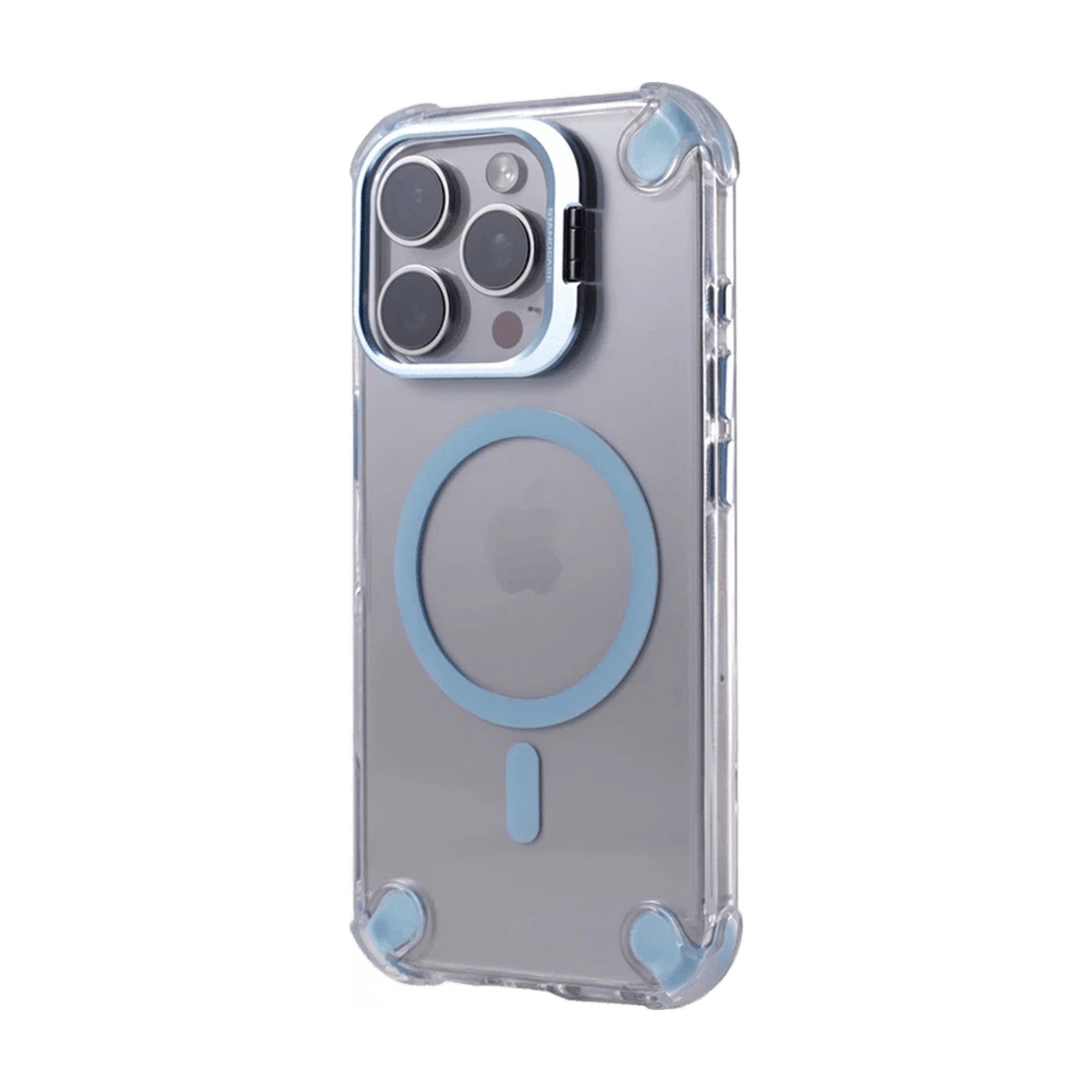 Clear Shockproof Case with MagSafe and Raised Lens Protection for iPhone 14 Series