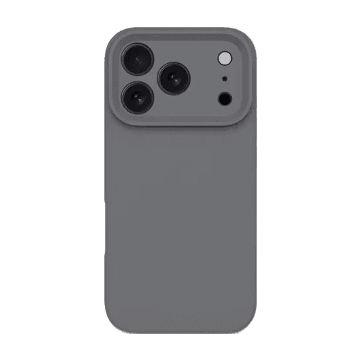 Liquid Silicone Camera Protection Case with Raised Lens Ring for iPhone 17 Series