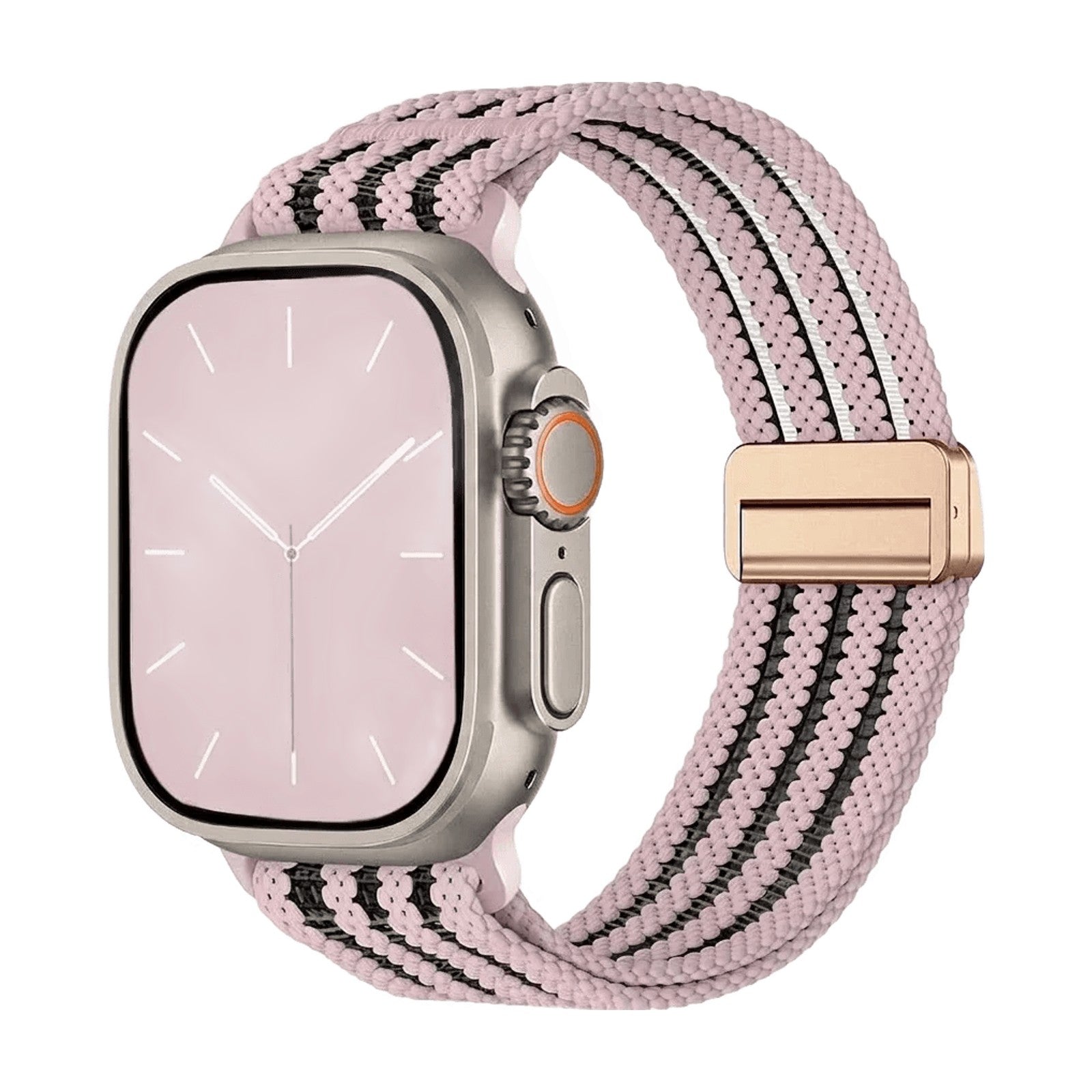 Woven Nylon Magnetic Closure Strap for Apple Watch