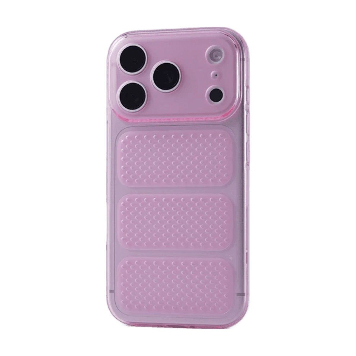 Ultrathin Matte Silicone Hollow Mesh Cooling Case for iPhone 18 Series