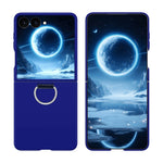 Shockproof Matte Flip Case with Metal Ring for Samsung Galaxy Z Flip 7