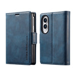 Leather Flip Kickstand Wallet Case with 2-Card Storage for Samsung Galaxy Z Fold 8