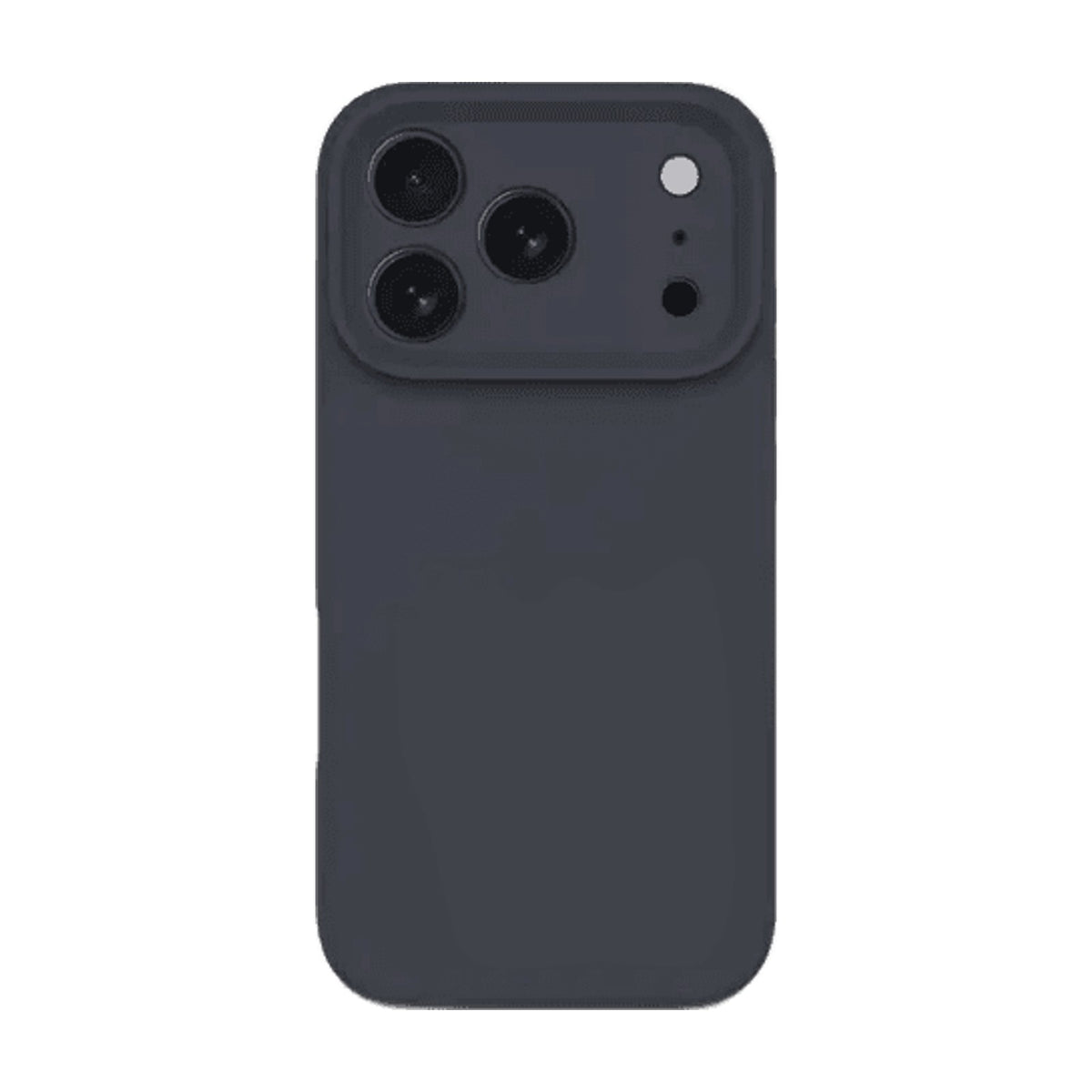 Liquid Silicone Camera Protection Case with Raised Lens Ring for iPhone 17 Series