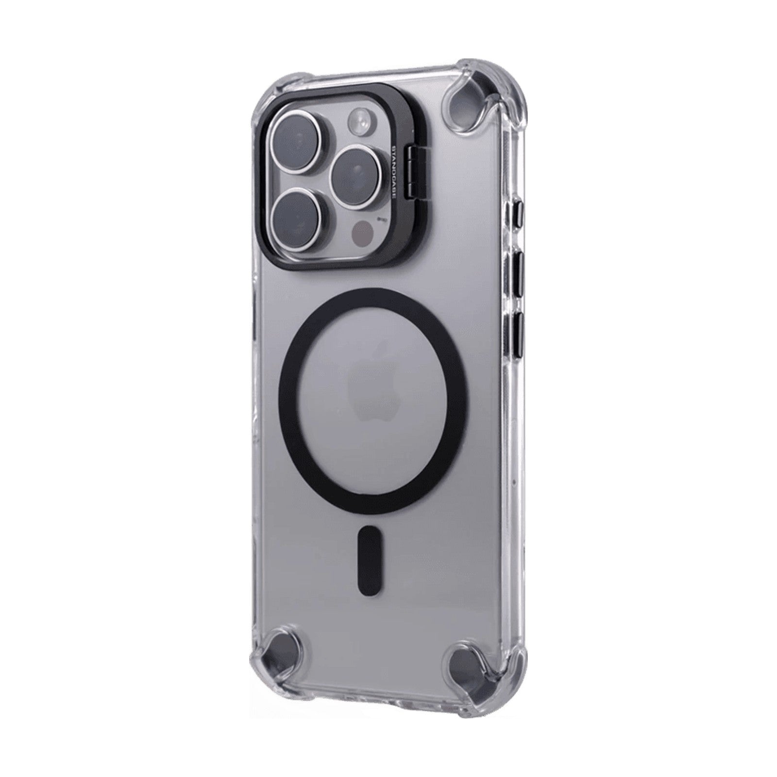 Clear Shockproof Case with MagSafe and Raised Lens Protection for iPhone 14 Series