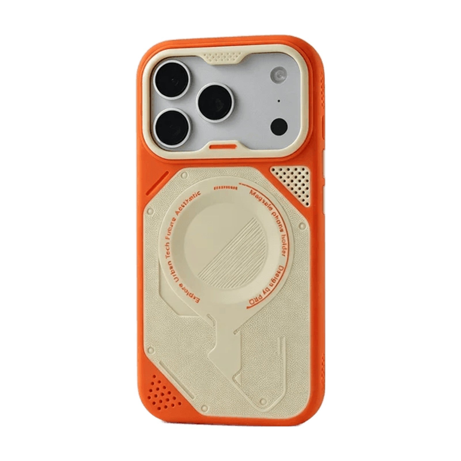 Matte Hard PC MagSafe Case with Metal Camera Ring for iPhone 18 Series
