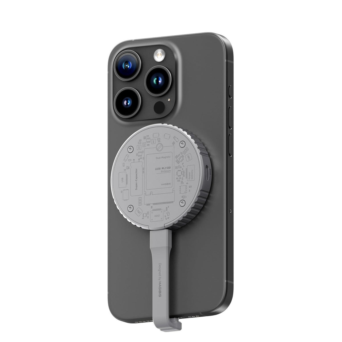 Hagibis MC100 Pro USB-C 3.2 Gen2 Magnetic SSD Enclosure