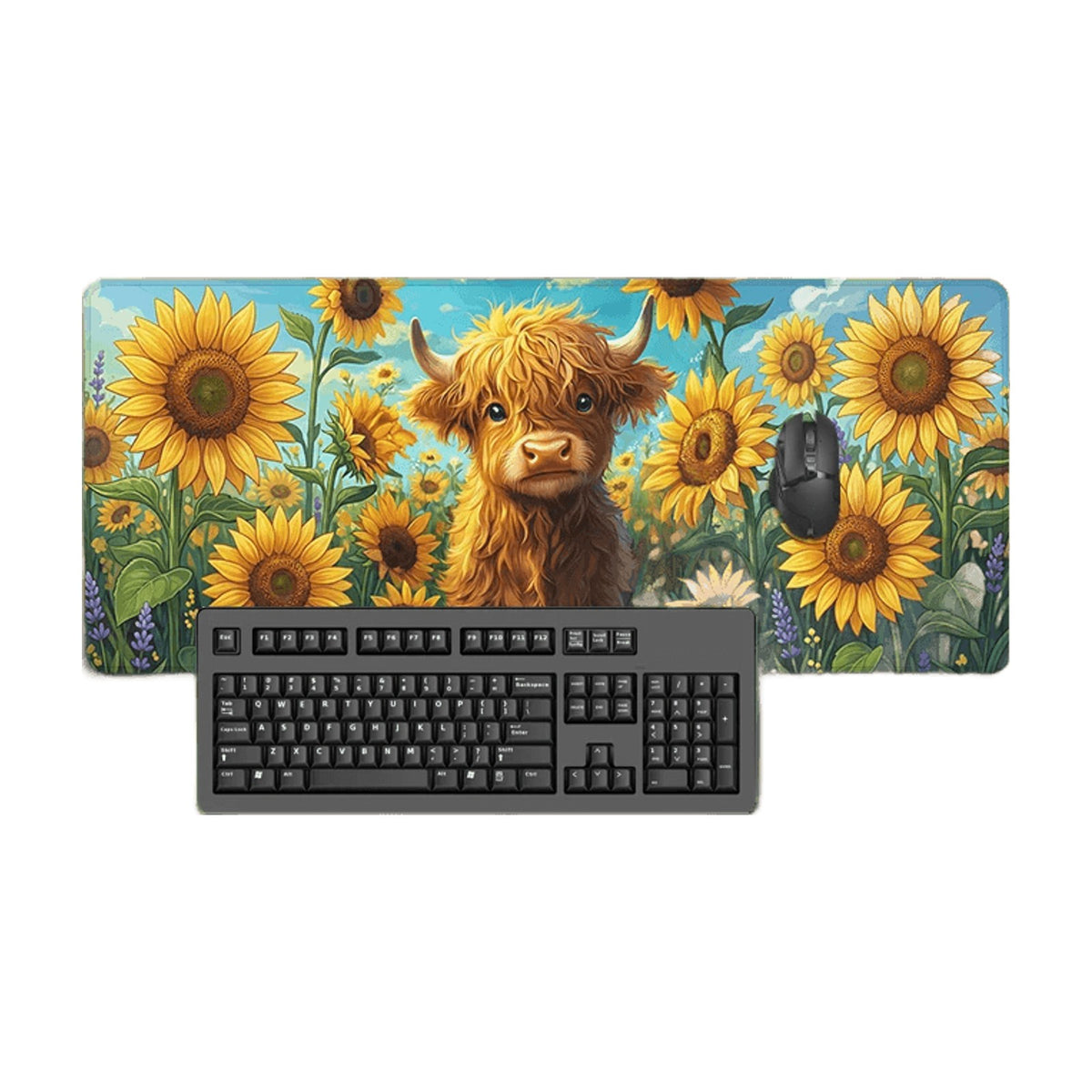 Extra-Large Knitted Weave Mouse Pad