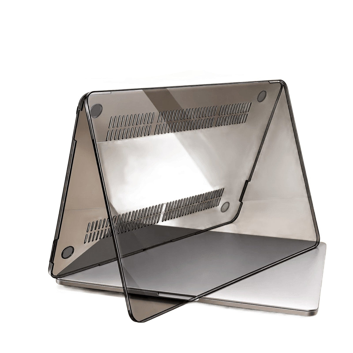 Crystal Clear Hard Shell Laptop Case with Anti-Yellowing Protection for MacBook Neo