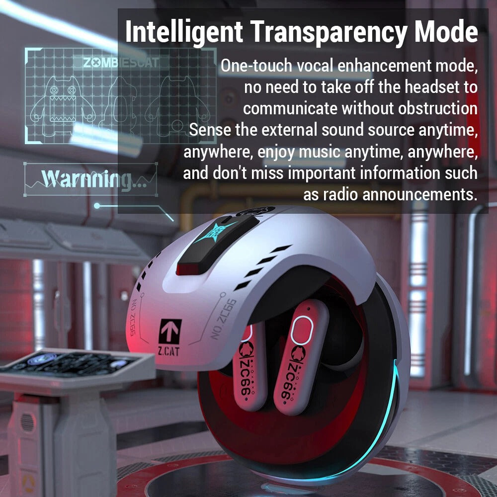 Zombiescat B5 RGB Light In-Ear Earphones