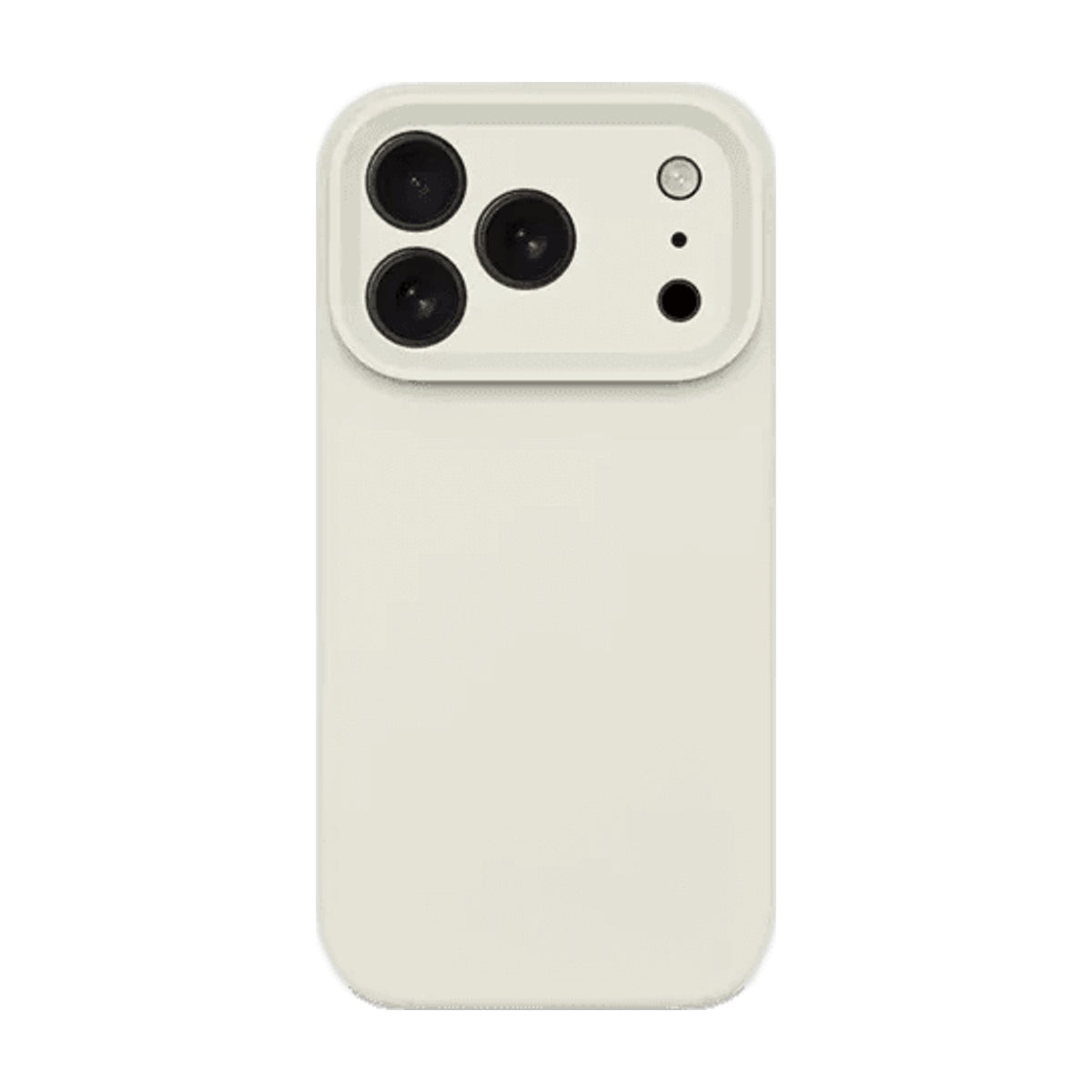Liquid Silicone Camera Protection Case with Raised Lens Ring for iPhone 17 Series