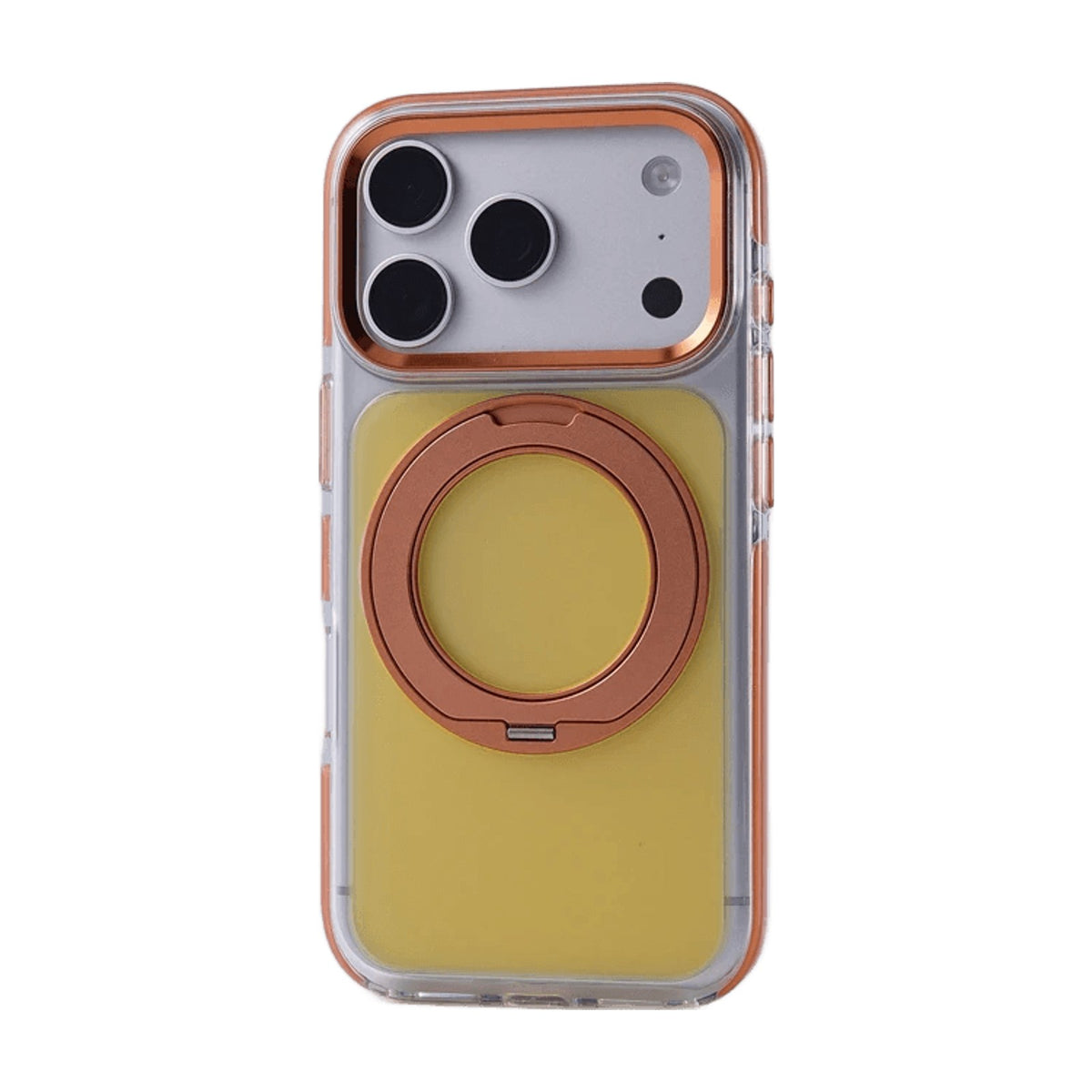 Shockproof MagSafe Case with 360° Rotatable Ring Stand for iPhone 18 Series