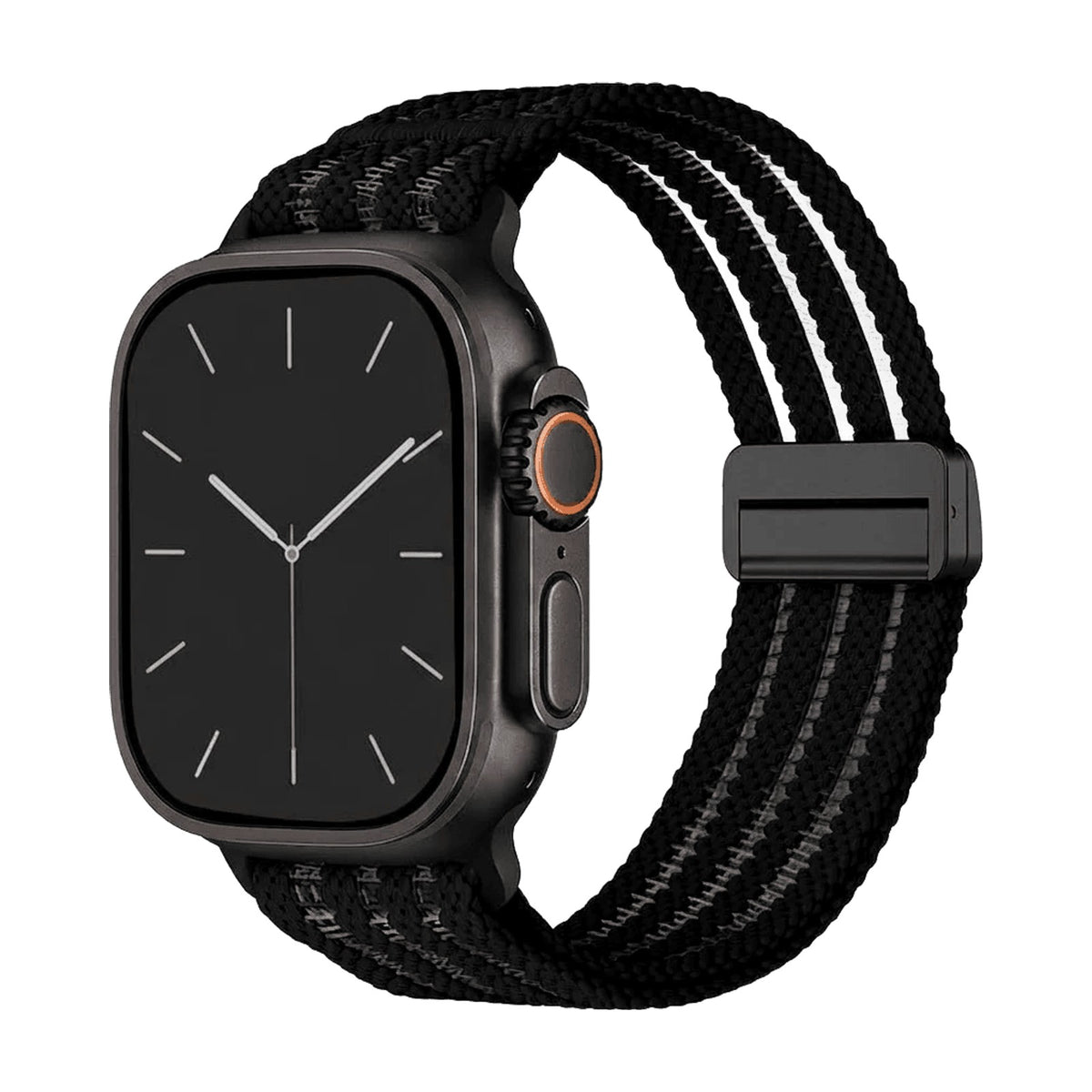 Woven Nylon Magnetic Closure Strap for Apple Watch