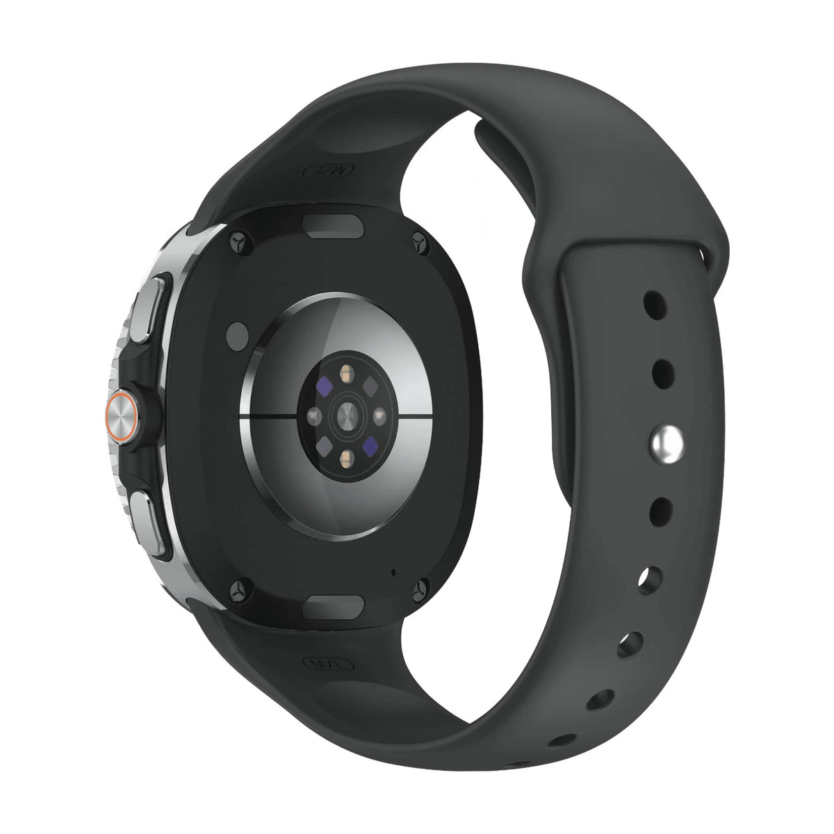 Silicone No-Gaps Sports Watch Strap for Samsung Galaxy Watch 8 & Galaxy Watch 8 Classic