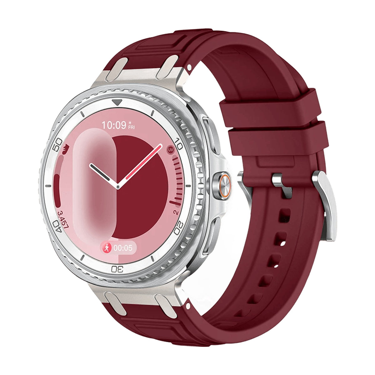 Waterproof Silicone Watch Band for Samsung Galaxy Watch 9