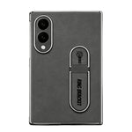 Leather Case with Ring Bracket for Samsung Galaxy Z Fold 8