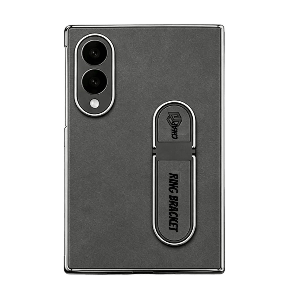 Leather Case with Ring Bracket for Samsung Galaxy Z Fold 8
