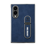Leather Case with Ring Bracket for Samsung Galaxy Z Fold 8