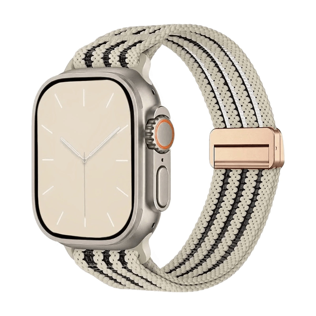 Woven Nylon Magnetic Closure Strap for Apple Watch