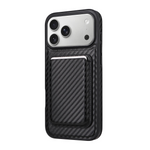 MagSafe Compatible Leather Case with Detachable Card Holder for iPhone 17 Series