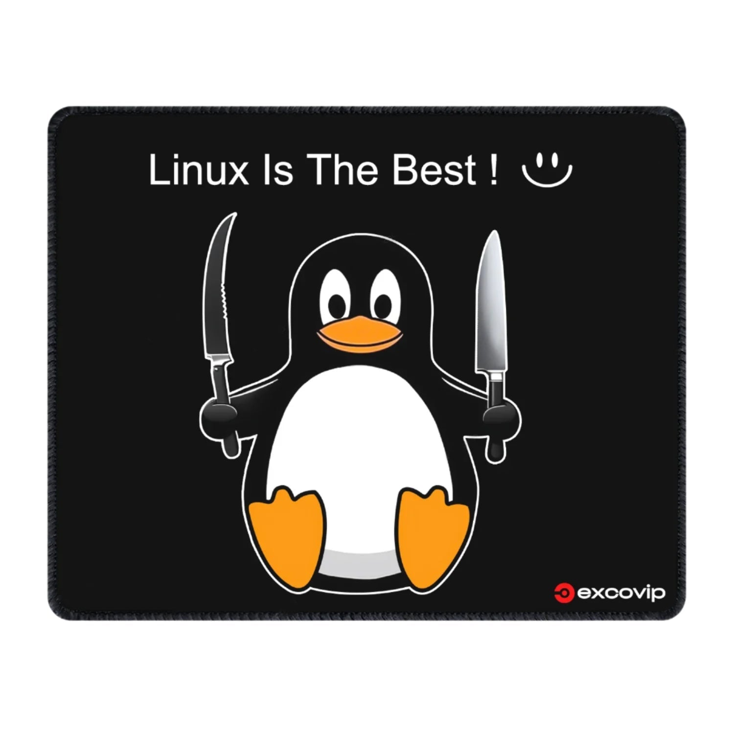 Mini Linux Penguin Mouse Pad