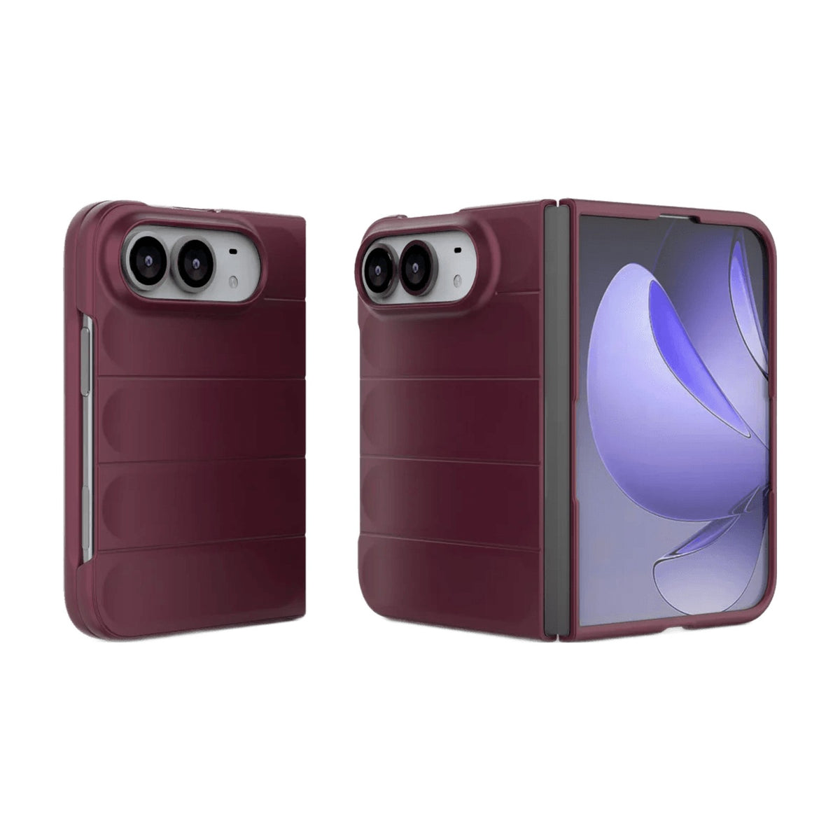 Silicone Camera Protection Case with Airbag Cushioning for iPhone Duo