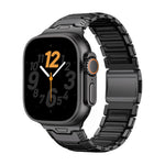 Titanium Articulated Link Band with Magnetic Buckle for Apple Watch