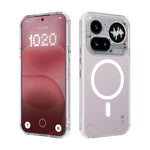 Transparent Shockproof Hybrid PC+TPU Case with Magnetic Alignment for Nothing Phone (4a) Pro