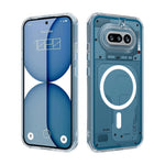 Transparent Shockproof PC+TPU Case with Magnetic Ring for Nothing Phone (4a)