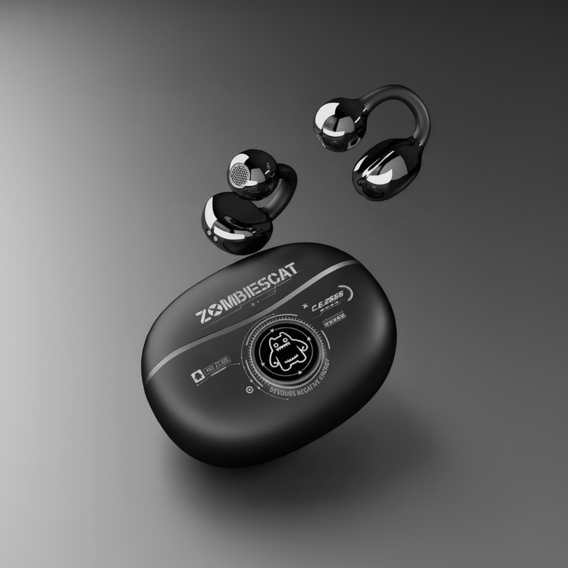 Zombiescat B16 OWS Ear Clip Bluetooth 6.0 Earbuds