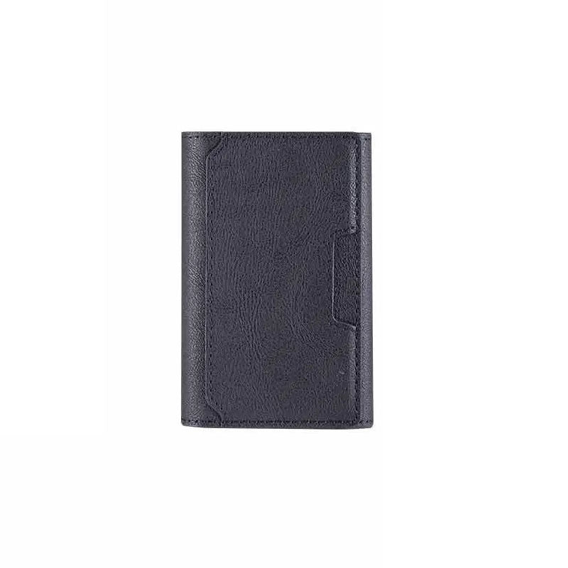 Premium Three-Fold Leather Wallet