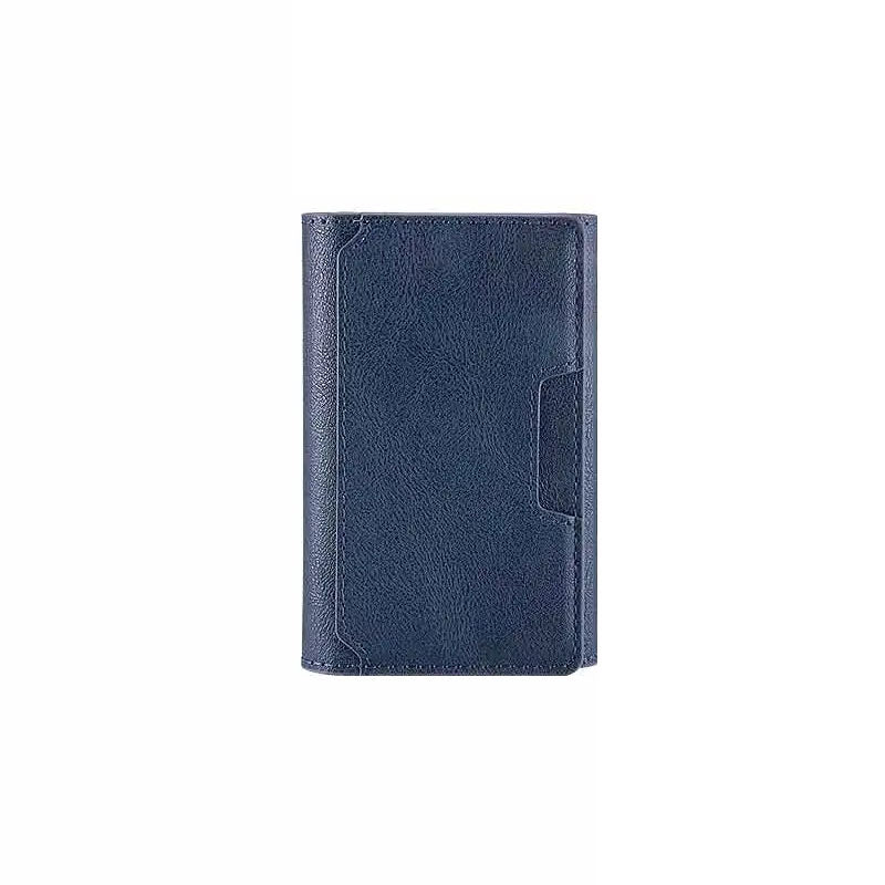 Premium Three-Fold Leather Wallet