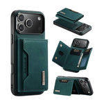 Premium Leather MagSafe Wallet Case with 3-Card Detachable Wallet for iPhone 18 Series