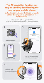 Lenovo Erazer XF31  Bluetooth 5.4 AI Translation Earphones