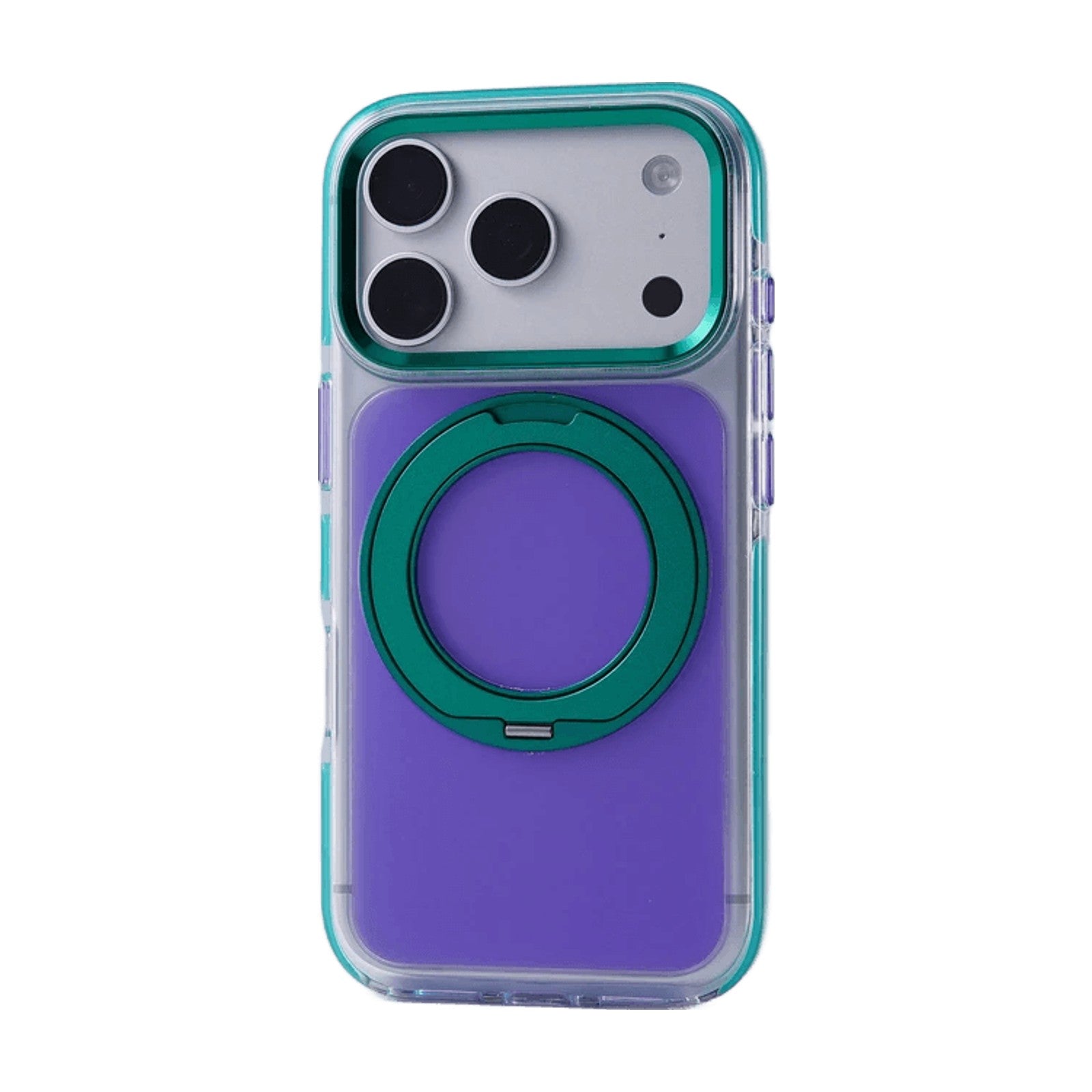 Shockproof MagSafe Case with 360° Rotatable Ring Stand for iPhone 18 Series